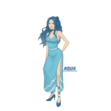 Aqua Poster
